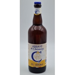 Photographie d'une bouteille de bière Abbaye De Clairmarais Double Jaune Blonde 6 75cl Crd