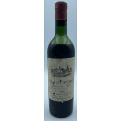 Photographie d'une bouteille de vin rouge Cht Ausone 1960 St-Emilion Gc Rge 75cl Acq