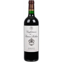 Photographie d'une bouteille de vin rouge Confidences De Prieure-Lichine 2015 Margaux Rge 75cl Crd