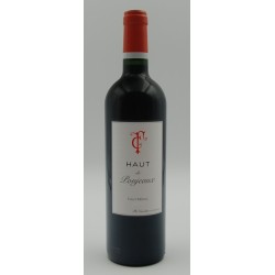 Photographie d'une bouteille de vin rouge Le Haut De Poujeaux 2016 Ht-Medoc Rge 75cl Crd