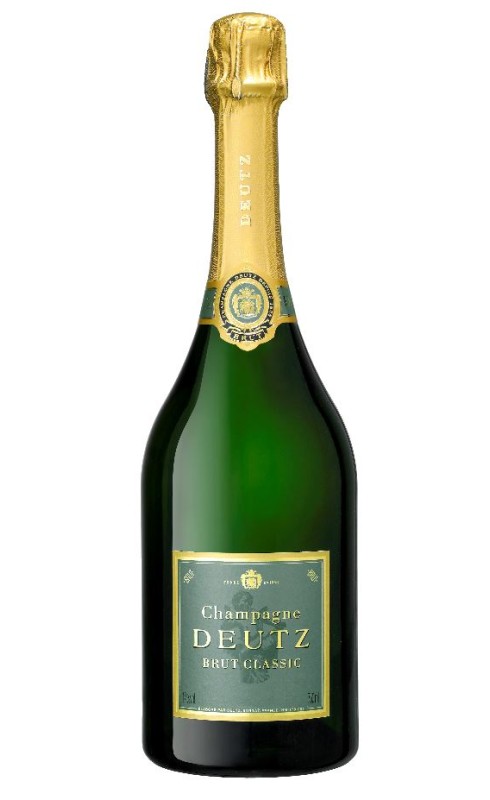 Photographie d'une bouteille de Deutz Classic Champagne Blc 37 5 Cl Crd Etui