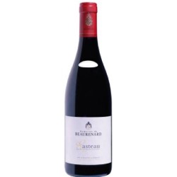 Photographie d'une bouteille de vin rouge Beaurenard Rasteau Aoc 2017 Rge Bio 75cl Crd