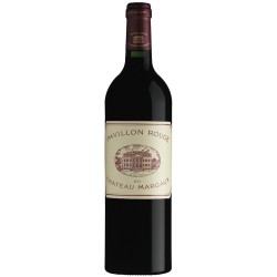Photographie d'une bouteille de vin rouge Pavillon Rouge Du Cht Margaux 2018 Margaux Rge 75cl Acq