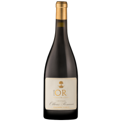 Photographie d'une bouteille de vin rouge Ollieux Romanis Cuvee Or 2017 Corbieres-Bt Rge 75cl Crd