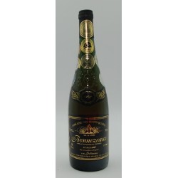 Photographie d'une bouteille de vin blanc Petits Quarts Bonnezaux Malabe 1997 Blc 75cl Crd