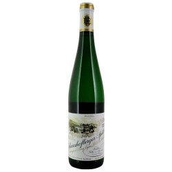 Photographie d'une bouteille de vin blanc Muller Scharzhofberger Spatlese 2018 Riesling Blc 75cl Acq