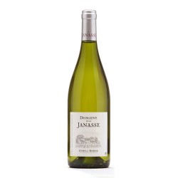 Photographie d'une bouteille de vin blanc Janasse Cotes Du Rhone 2019 Cdr Blc 75 Cl Crd