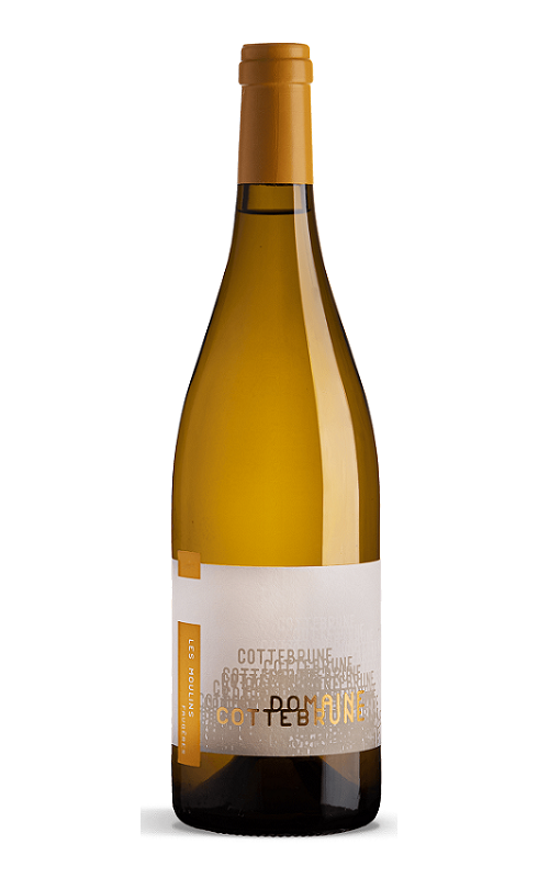 Photographie d'une bouteille de vin blanc Gaillard Les Moulins 2019 Faugeres Blc 75cl Crd