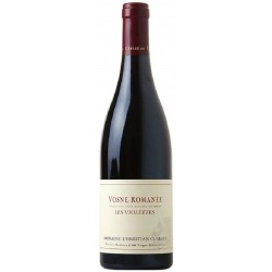 Photographie d'une bouteille de vin rouge Clerget Les Violettes 2018 Vosne Romanee Rge Bio 75cl Crd