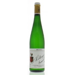 Photographie d'une bouteille de vin blanc Muller Wiltinger Kupp Spatlese 2018 Riesling Blc 75 Cl Acq