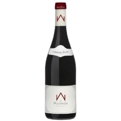 Photographie d'une bouteille de vin rouge Saget M De La Mulonniere 2018 Anjou Rge 75cl Crd