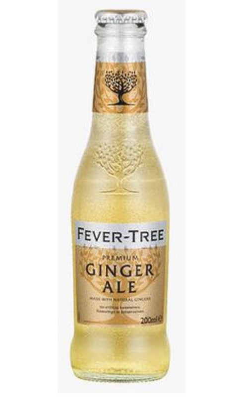 Photographie d'un produit d'épicerie Fever-Tree Premium Ginger Ale 200ml