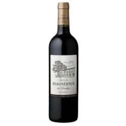 Photographie d'une bouteille de vin rouge Cht Beausejour De Bonalgue 2015 Pomerol Rge 75cl Crd