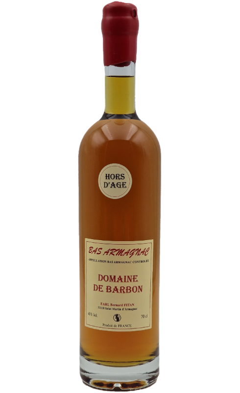 Photographie d'une bouteille de Barbon - Bas-Armagnac Hors D Age 70cl
