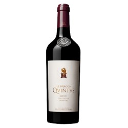 Photographie d'une bouteille de vin rouge Dragon De Quintus 2019 St-Emilion Gc Rge 75cl Crd