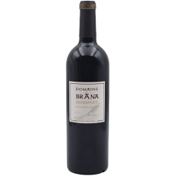 Photographie d'une bouteille de vin rouge Brana Irouleguy 2016 Rge 75 Cl Crd
