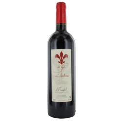 Photographie d'une bouteille de vin rouge Cht Pradeaux Le Lys 2015 Bandol Rge 75cl Crd