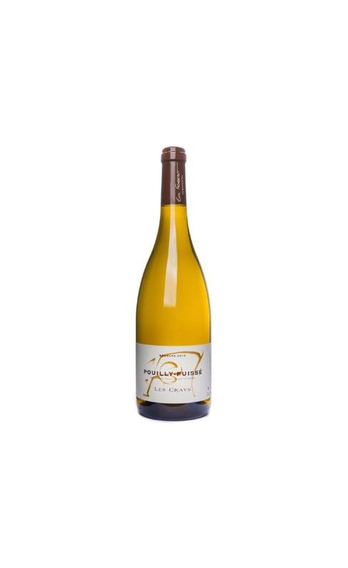 Photographie d'une bouteille de vin blanc Forest Les Crays 2018 Pouilly-Fuisse Blc 1 5 L Crd