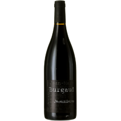 Photographie d'une bouteille de vin rouge Burgaud Javernieres Cote Du Py 2018 Morgon Rge 1 5 L Crd