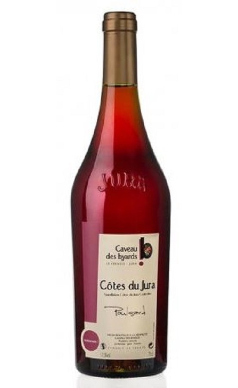Photographie d'une bouteille de vin rouge Byards Poulsard 2019 Cdjura Rge 75cl Crd