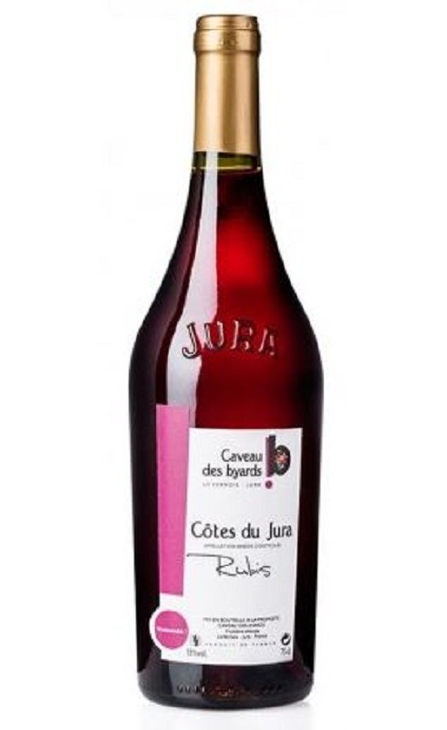 Photographie d'une bouteille de vin rouge Byards Rubis 2018 Cdjura Rge 75cl Crd