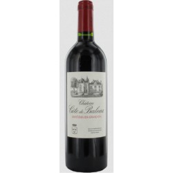 Photographie d'une bouteille de vin rouge Cht Cote De Baleau Cb6 2019 St-Emilion Gc Rge 75cl Crd