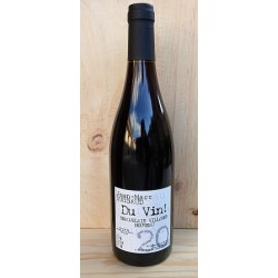 Photographie d'une bouteille de vin rouge Burgaud Beaujolais Village 2020 Rge 75cl Crd