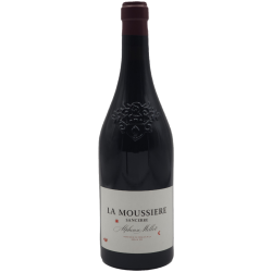 Photographie d'une bouteille de vin rouge Mellot La Moussiere 2017 Sancerre Rge Bio 75 Cl Crd