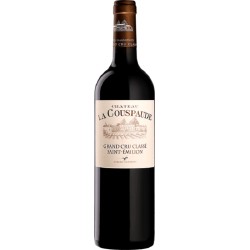 Photographie d'une bouteille de vin rouge Cht La Couspaude Cb6 2019 St-Emilion Gc Rge 75cl Crd