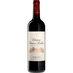 Photographie d'une bouteille de vin rouge Cht Prieure-Lichine 2019 Margaux Rge 75cl Crd