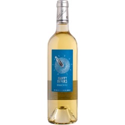 Photographie d'une bouteille de vin blanc Hours Uroulat Happy Hours 2019 Jurancon Blc Sec 75cl Crd