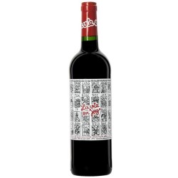 Photographie d'une bouteille de vin rouge Joy La Vie En Joy 2018 Cdgascon Rge 75cl Crd