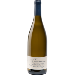 Photographie d'une bouteille de vin blanc Prieur Chene Marchand 2018 Sancerre Blc 75cl Crd