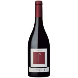 Photographie d'une bouteille de vin rouge Pesquie Les Terrasses 2019 Ventoux Rge Bio 75cl Crd