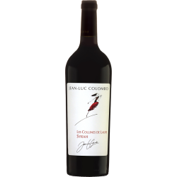 Photographie d'une bouteille de vin rouge Colombo Les Collines De Laure 2019 Igp Medit Rge 1 5 L Crd