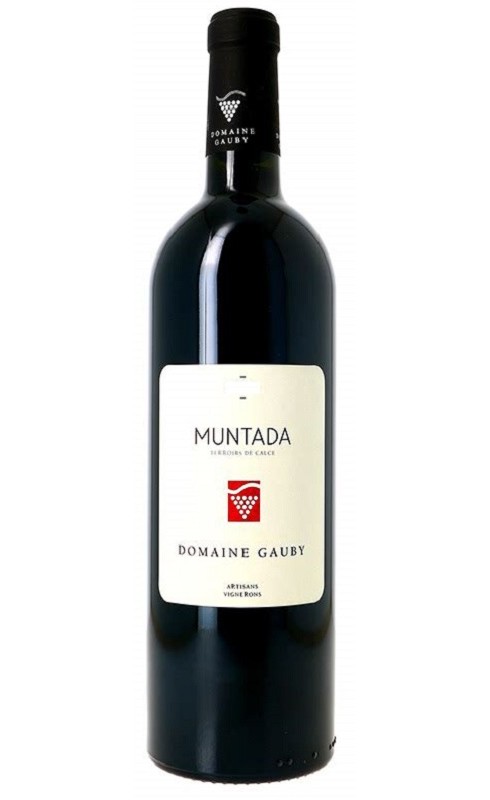 Photographie d'une bouteille de vin rouge Gauby La Muntada 2018 Igp Ccatalanes Rge 1 5 L Crd