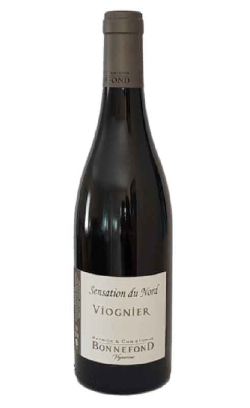 Photographie d'une bouteille de vin blanc Bonnefond Viognier 2020 Vdp Blc 75 Cl Crd
