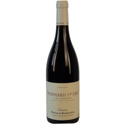 Photographie d'une bouteille de vin rouge Rossignol Les Epenots 2018 Pommard Rge 75cl Crd