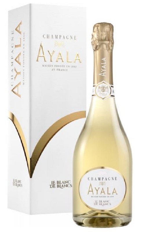 Photographie d'une bouteille de Ayala Blanc De Blanc 2013 Etui Champagne Blc 75cl Crd