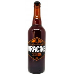 Photographie d'une bouteille de bière Brasserie Du Pays Flamand Bracine Ambree 7 75cl Crd