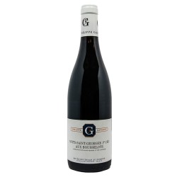 Photographie d'une bouteille de vin rouge Gavignet Aux Bousselots 2018 Nuits St Geo Rge 75cl Crd