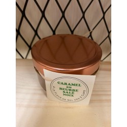 Photographie d'un produit d'épicerie Fleur Des 2 Caps Caramel Beurre Sale Aux Noix 160g