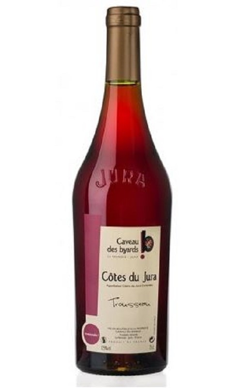 Photographie d'une bouteille de vin rouge Byards Trousseau 2019 Cdjura Rge 75cl Crd