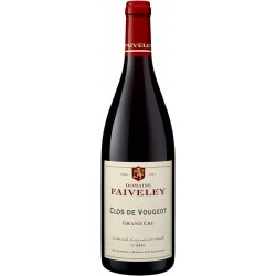 Photographie d'une bouteille de vin rouge Faiveley Clos De Vougeot Gc 2017 Rge 75cl Crd