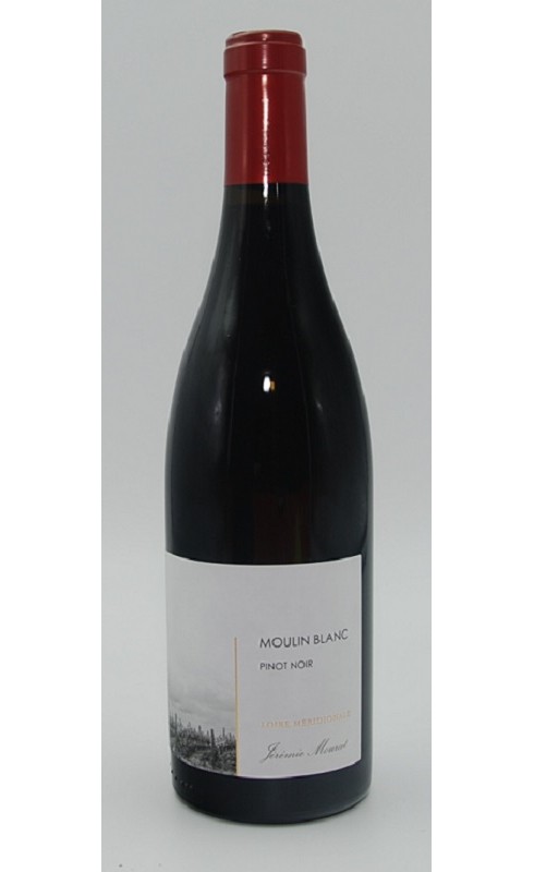 Photographie d'une bouteille de vin rouge Mourat Moulin Blanc Pinot Noir 2020 Igp Loire Rge 75cl Crd