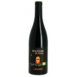 Photographie d'une bouteille de vin rouge Mourat Rouquin De Jardin 2020 Vdf Loire Rge Bio 75 Cl Crd