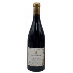 Photographie d'une bouteille de vin rouge Cuilleron Chatus 2019 Vdf Rge 75cl Crd