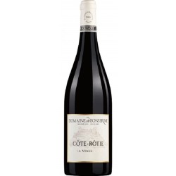 Photographie d'une bouteille de vin rouge Bonserine La Vialliere 2018 Cote-Rotie Rge 75cl Crd