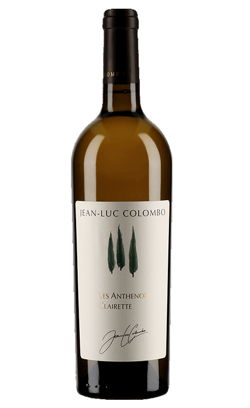 Photographie d'une bouteille de vin blanc Colombo Les Anthenors 2019 Igp Medit Blc Bio 75cl Crd