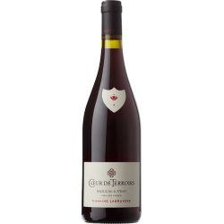 Photographie d'une bouteille de vin rouge Labruyere Coeur De Terroirs 2017 Mav Rge 1 5 L Crd
